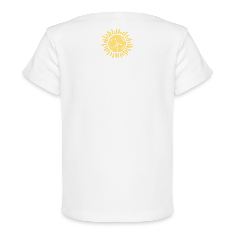 Rhino Organic Baby T-Shirt | Spreadshirt 1433 - white