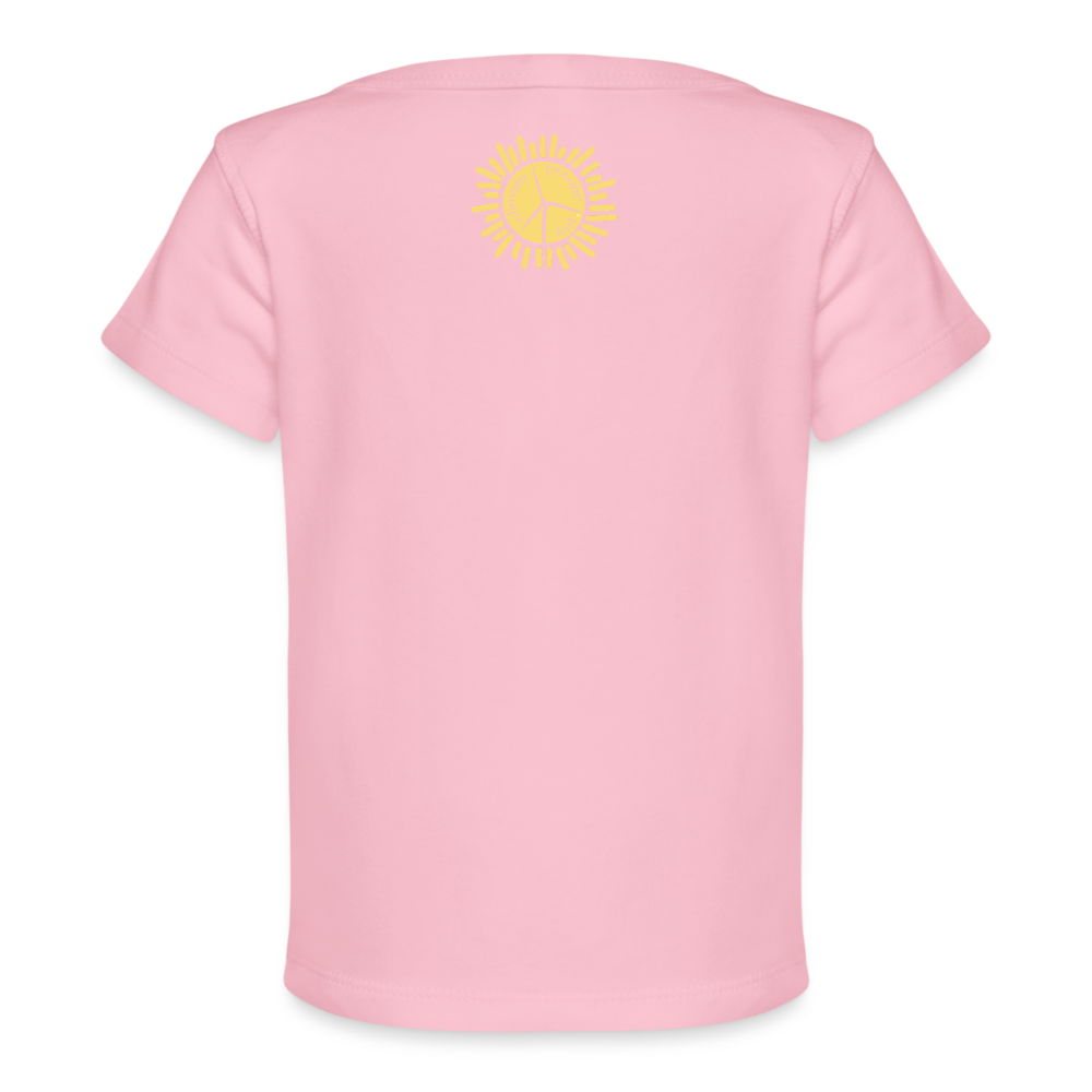 Rhino Organic Baby T-Shirt | Spreadshirt 1433 - light pink
