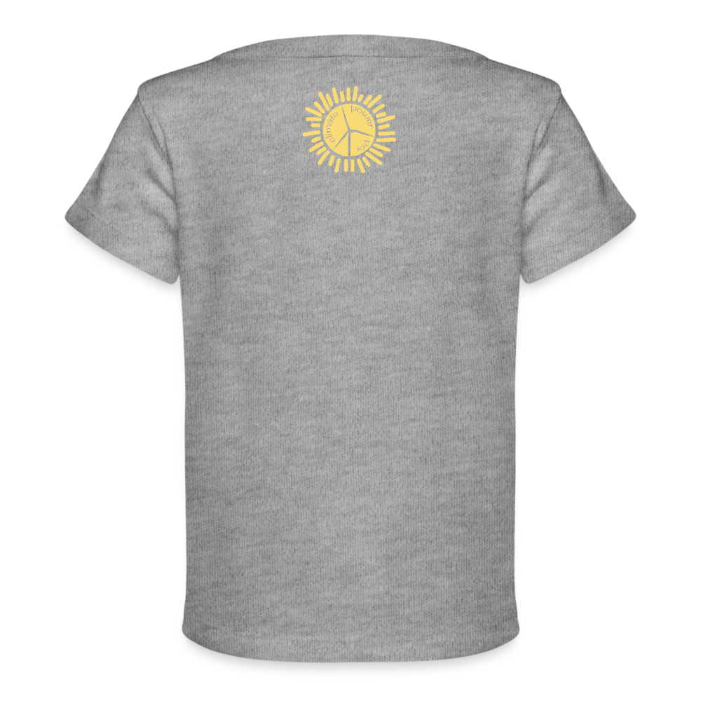 Rhino Organic Baby T-Shirt | Spreadshirt 1433 - heather grey