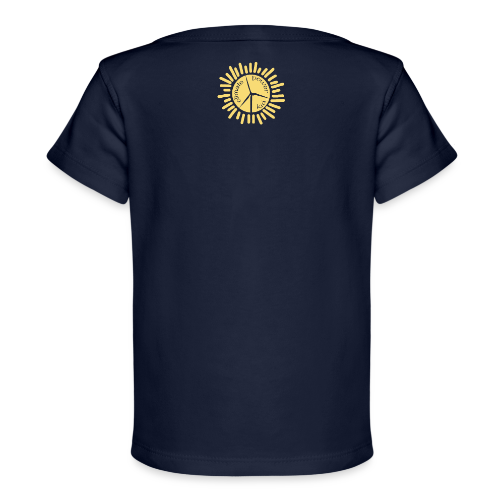 Rhino Organic Baby T-Shirt | Spreadshirt 1433 - dark navy