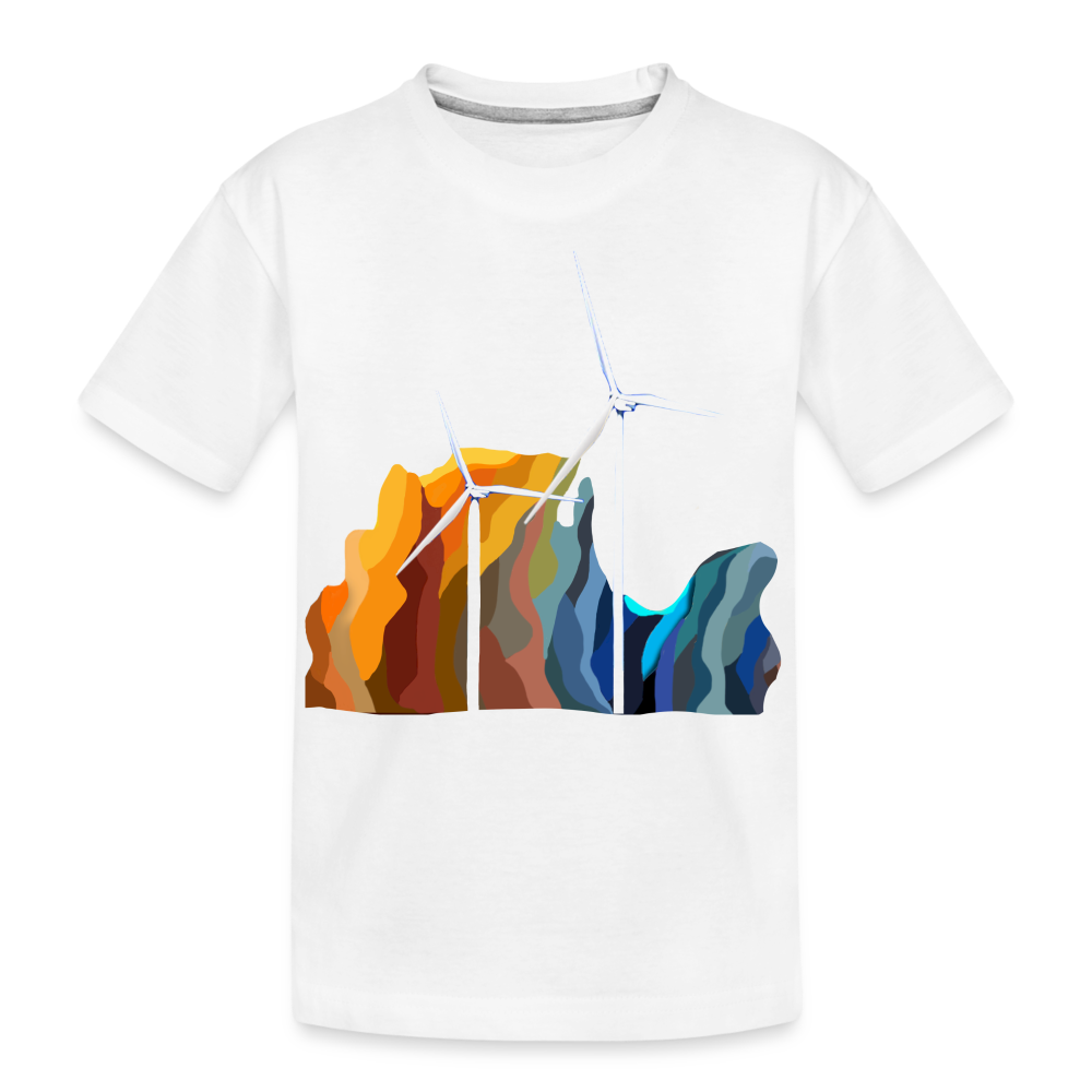 Wind Kid’s Premium Organic T-Shirt - white