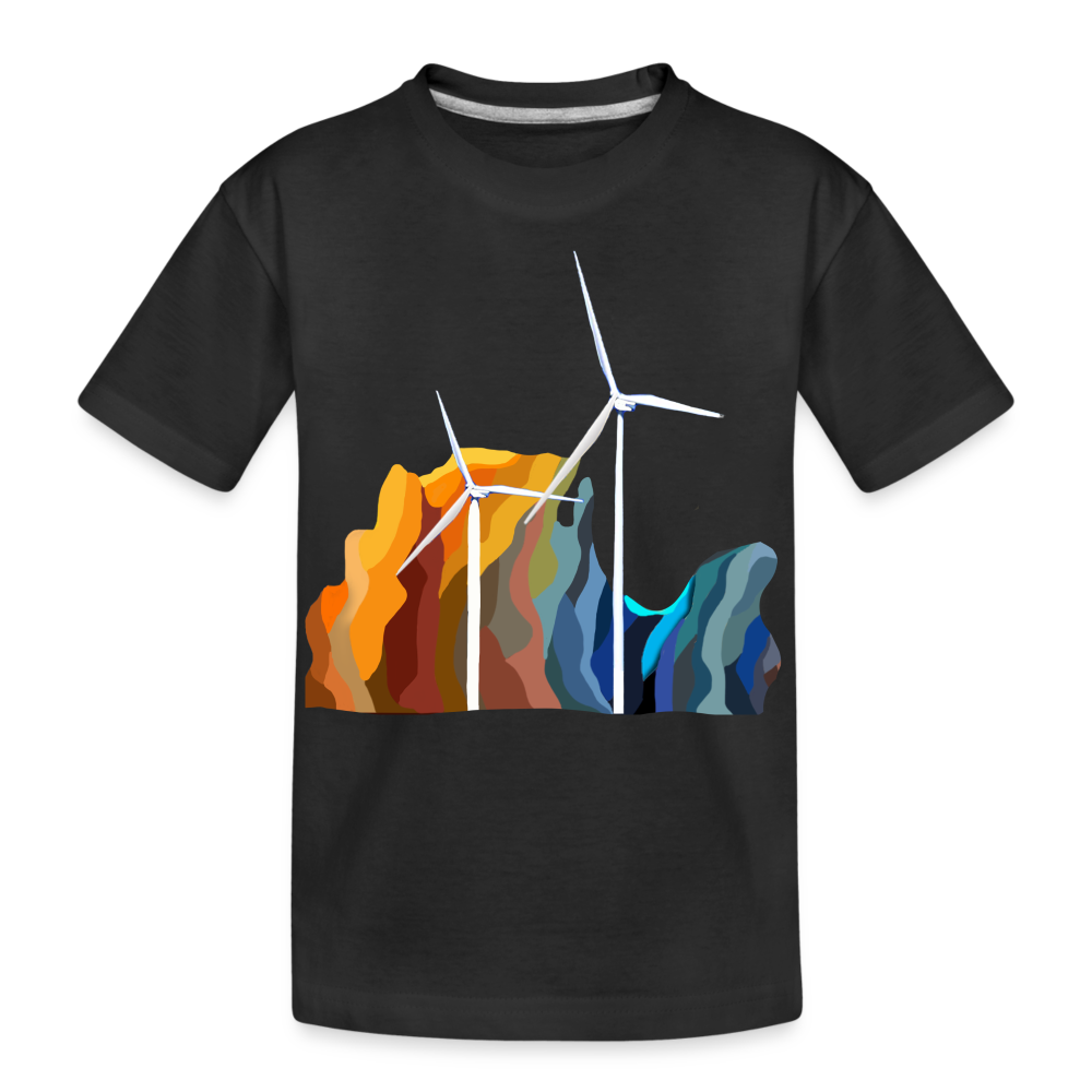 Wind Kid’s Premium Organic T-Shirt - black