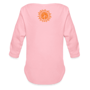 Gorilla Organic Long Sleeve Baby Bodysuit - light pink
