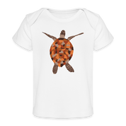 Turtle Organic Baby T-Shirt | Spreadshirt 1433 - white